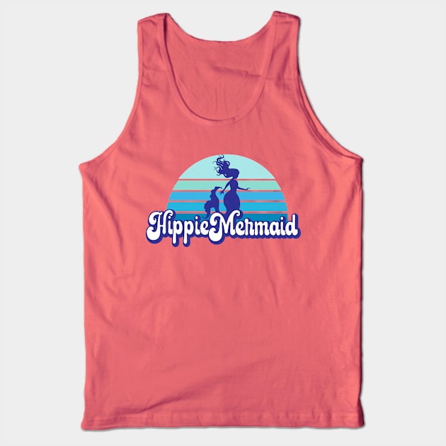 Hippie Mermaid Tank Top by Jitterfly